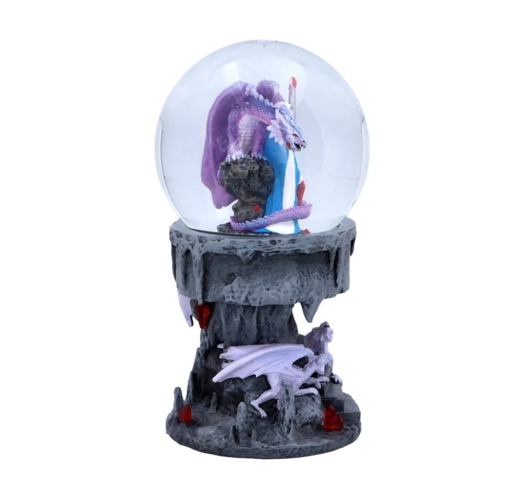 Anne Stokes Dragon Mage Snowglobe Shaker
