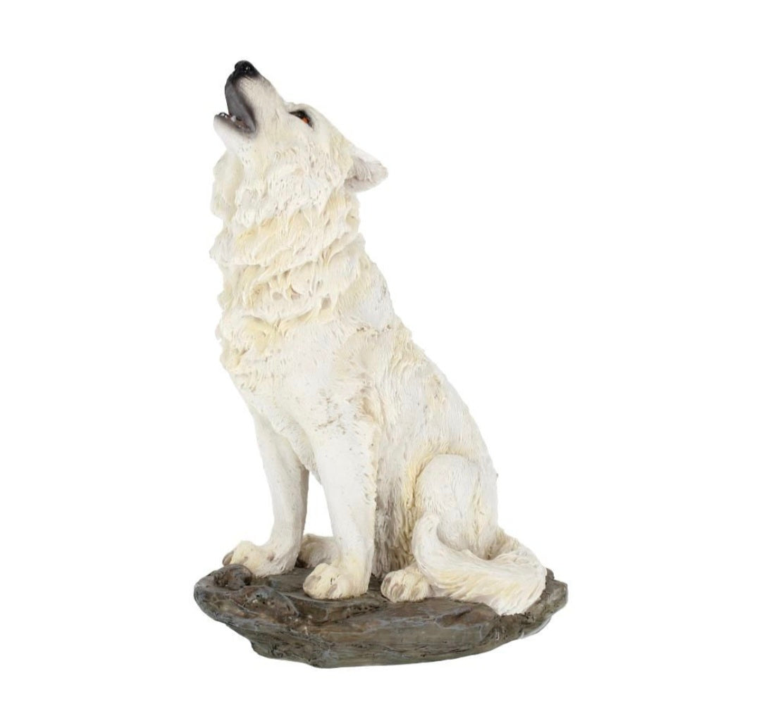 Storms Cry 20cm
Storms Cry Howling White Wolf Figure 20cm