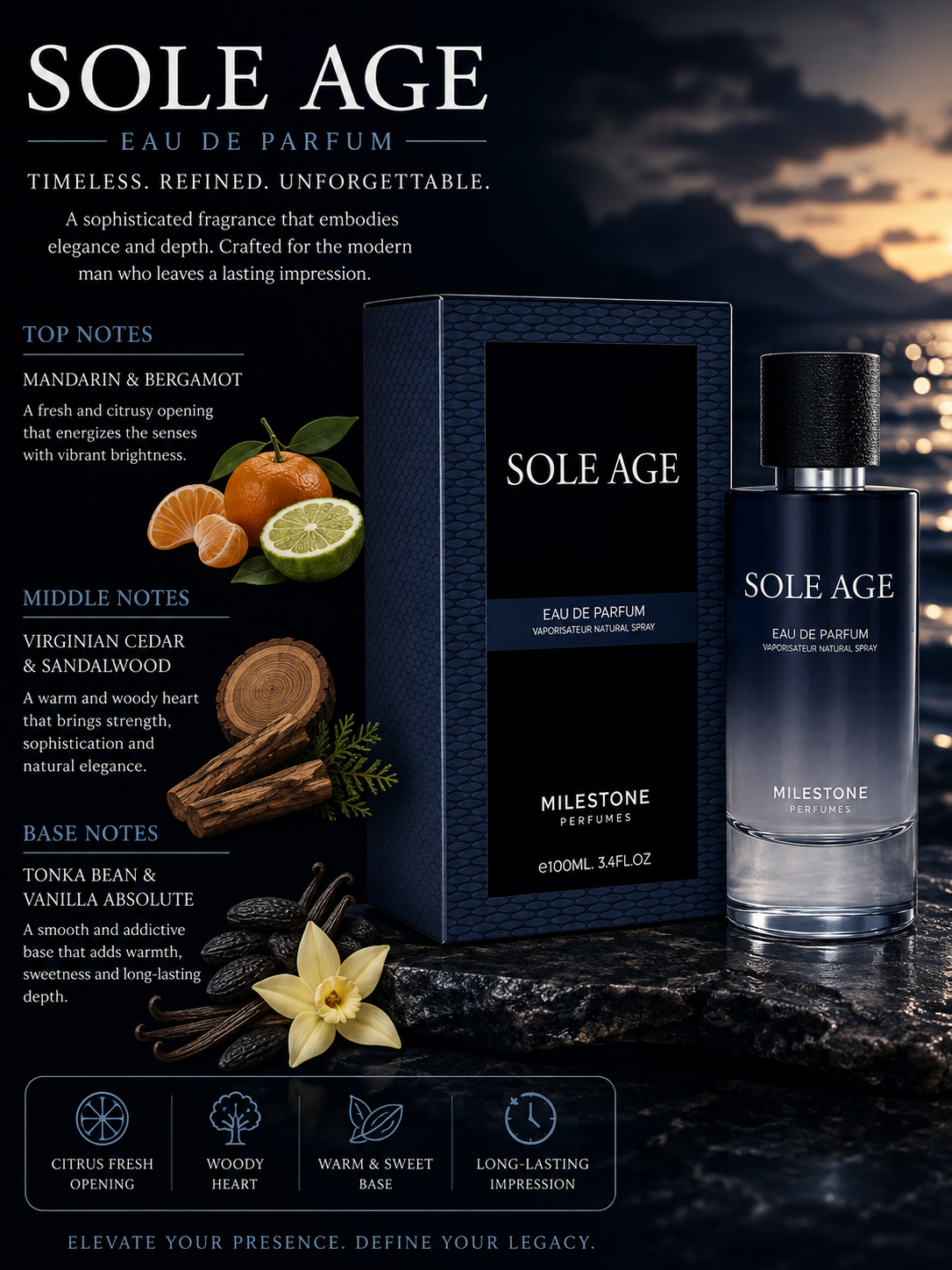 Milestone Sole Age Eau De Parfum 85ml