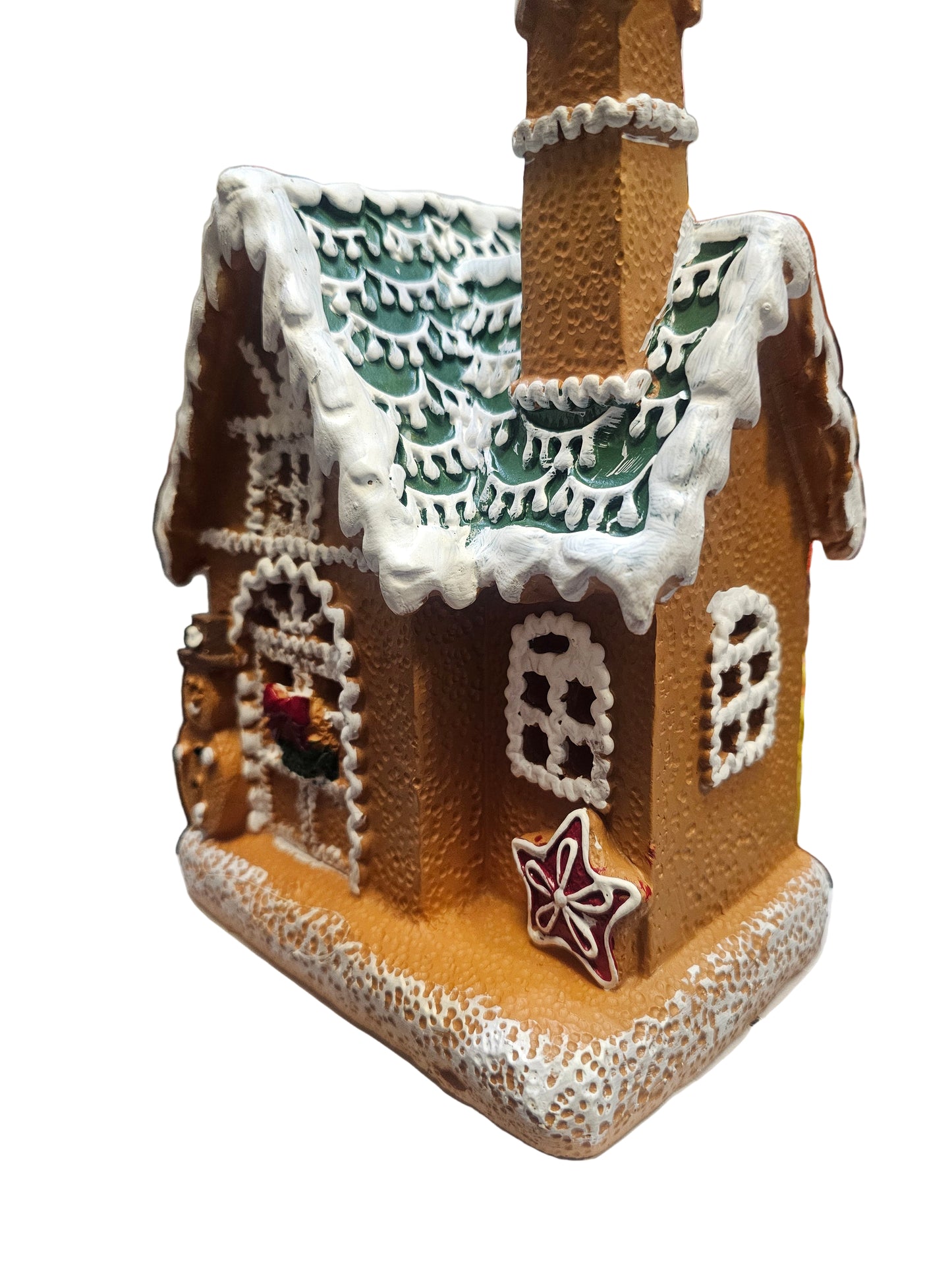 Xmas LED House Snowman Large