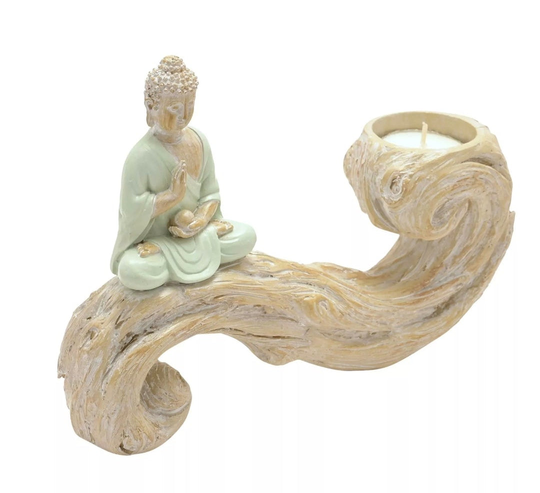 Juliana Buddha On A Branch Candle Holder