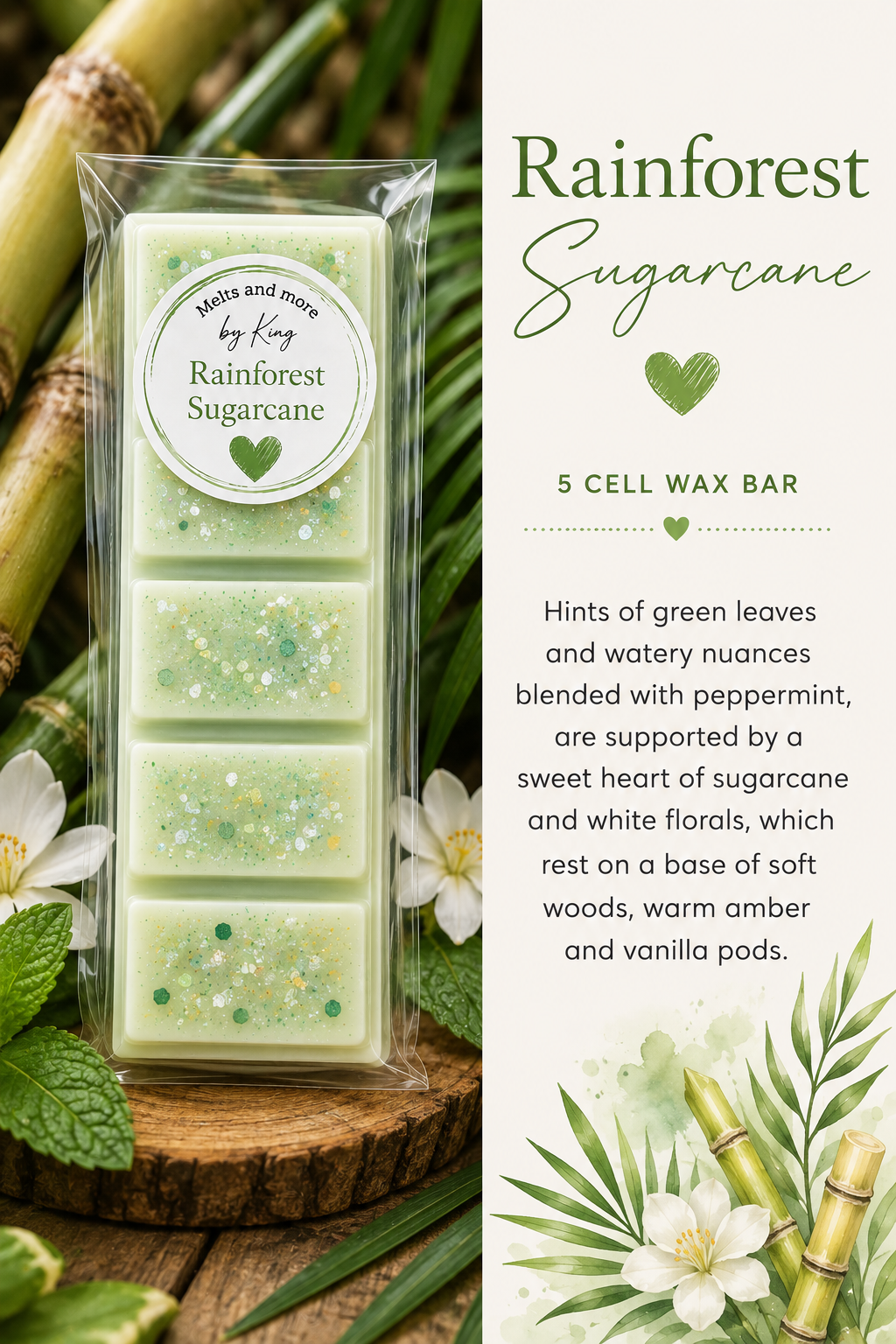 Wax Melt Bars for Home Fragrance 50g