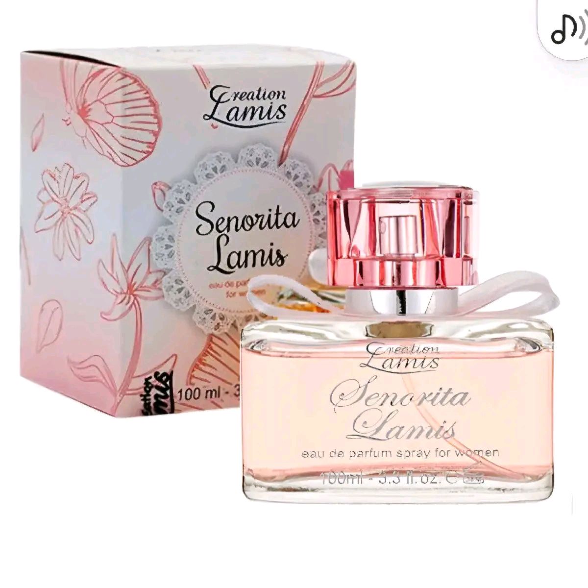 creation lamis eau de parfum 100ml senorita lamis