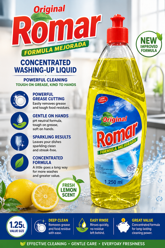 Romar Original concentrated washing-up liquid 1.25L