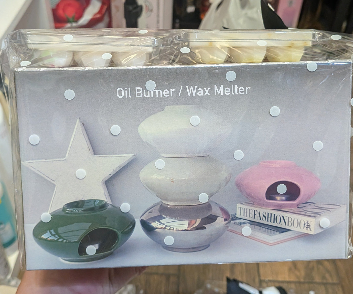 Chrome Stackable Wax Burner Gift