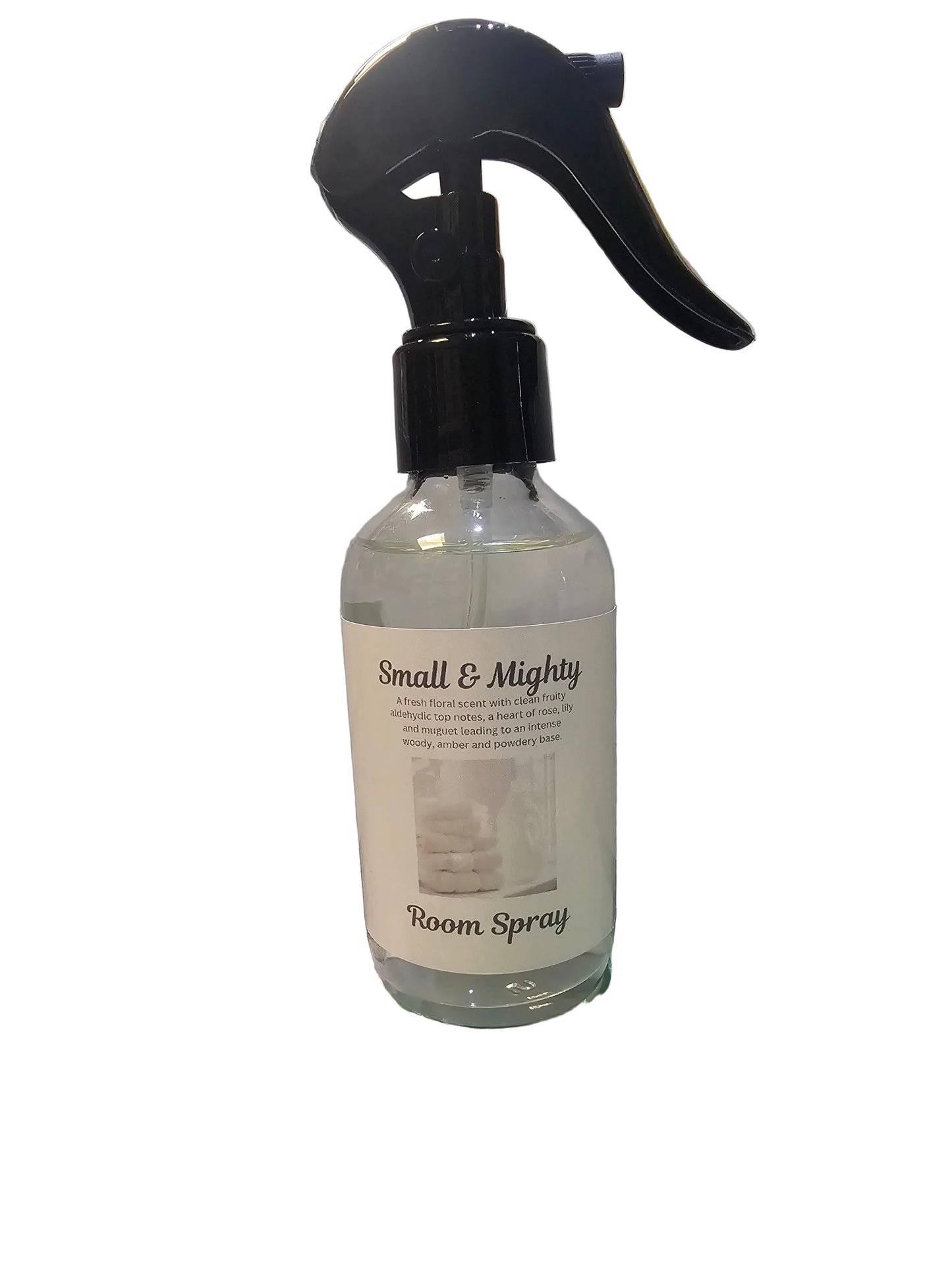 Scented Room Sprays in reusable glass bottles