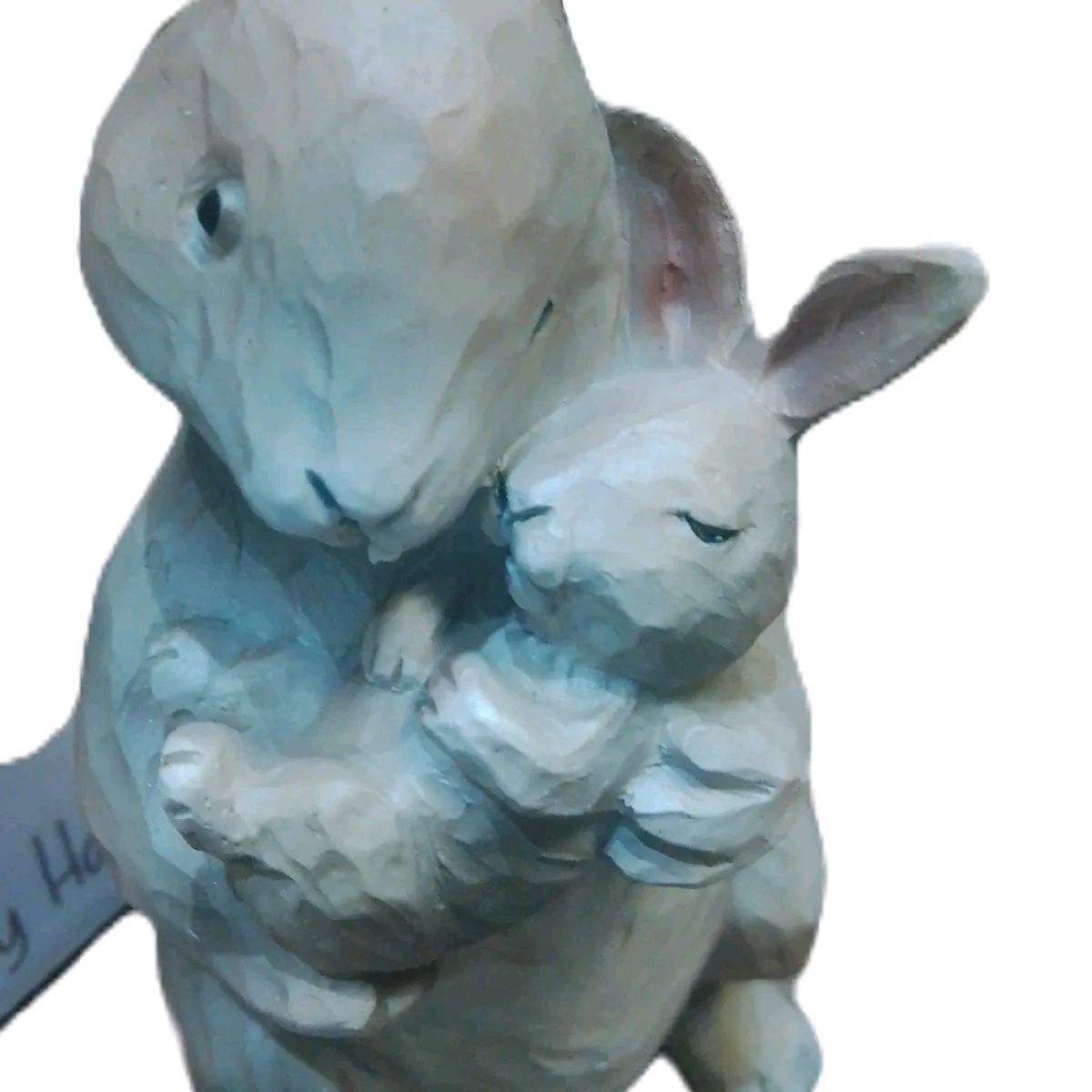 Hatty & Henry Hares Cuddle Statue 17cm