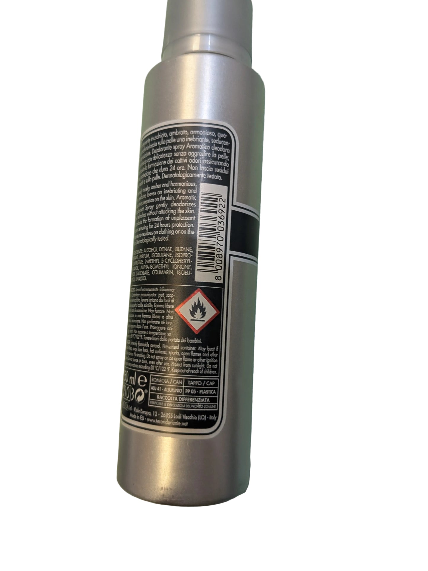 Tesori d'Oriente White Musk Aromatic Deodorant Spray