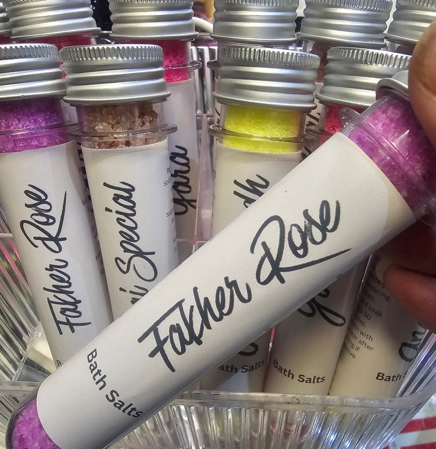 Bath Salt Tubes