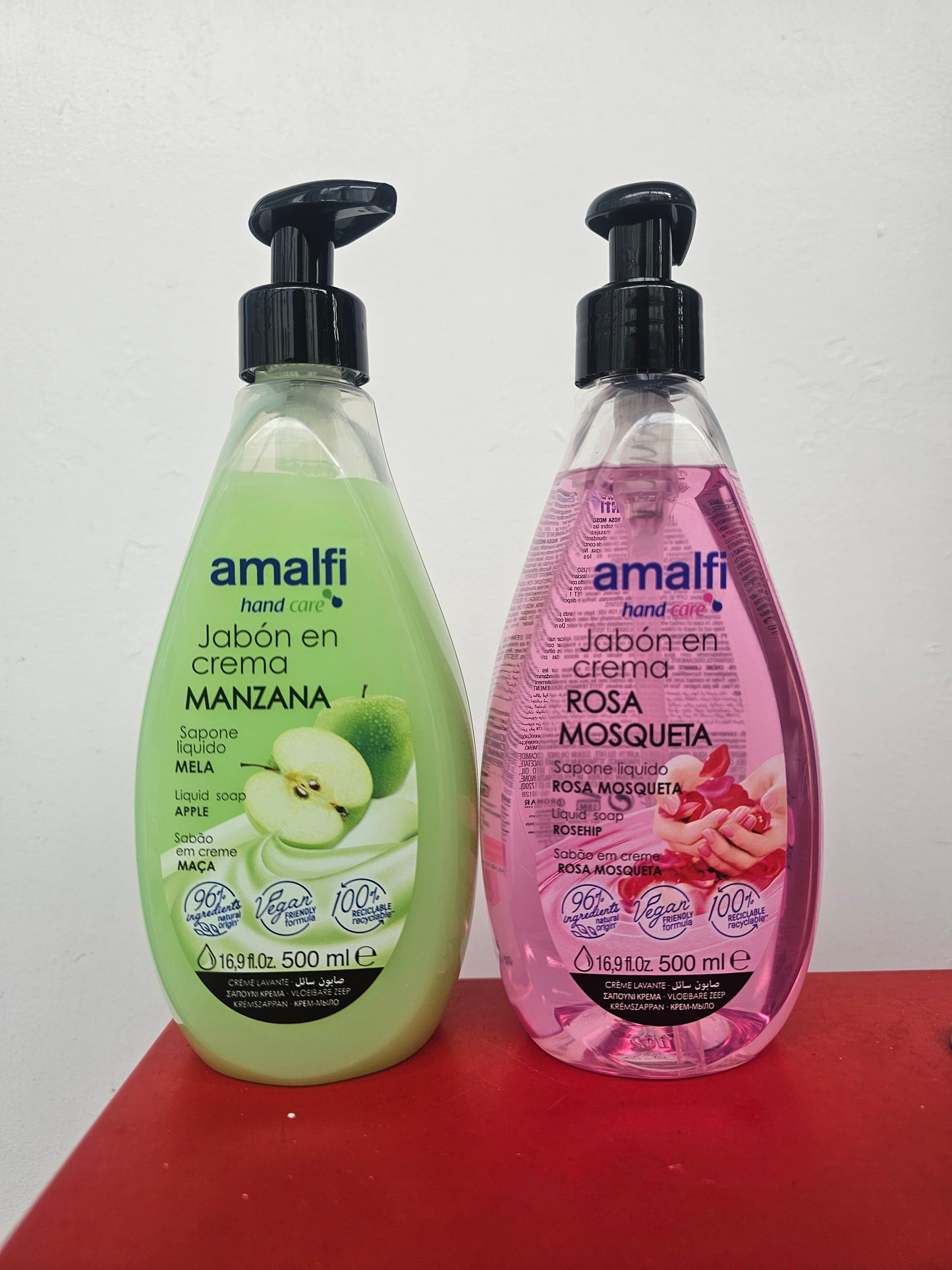 Amalfi Hand Soaps With Pump Lid, various scents