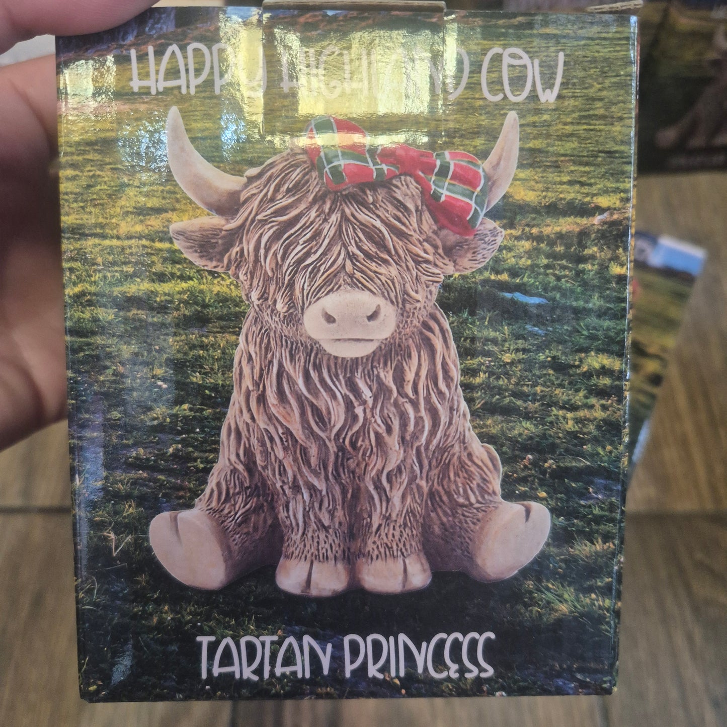 Happy Highland Cow Figurine various designs to choose