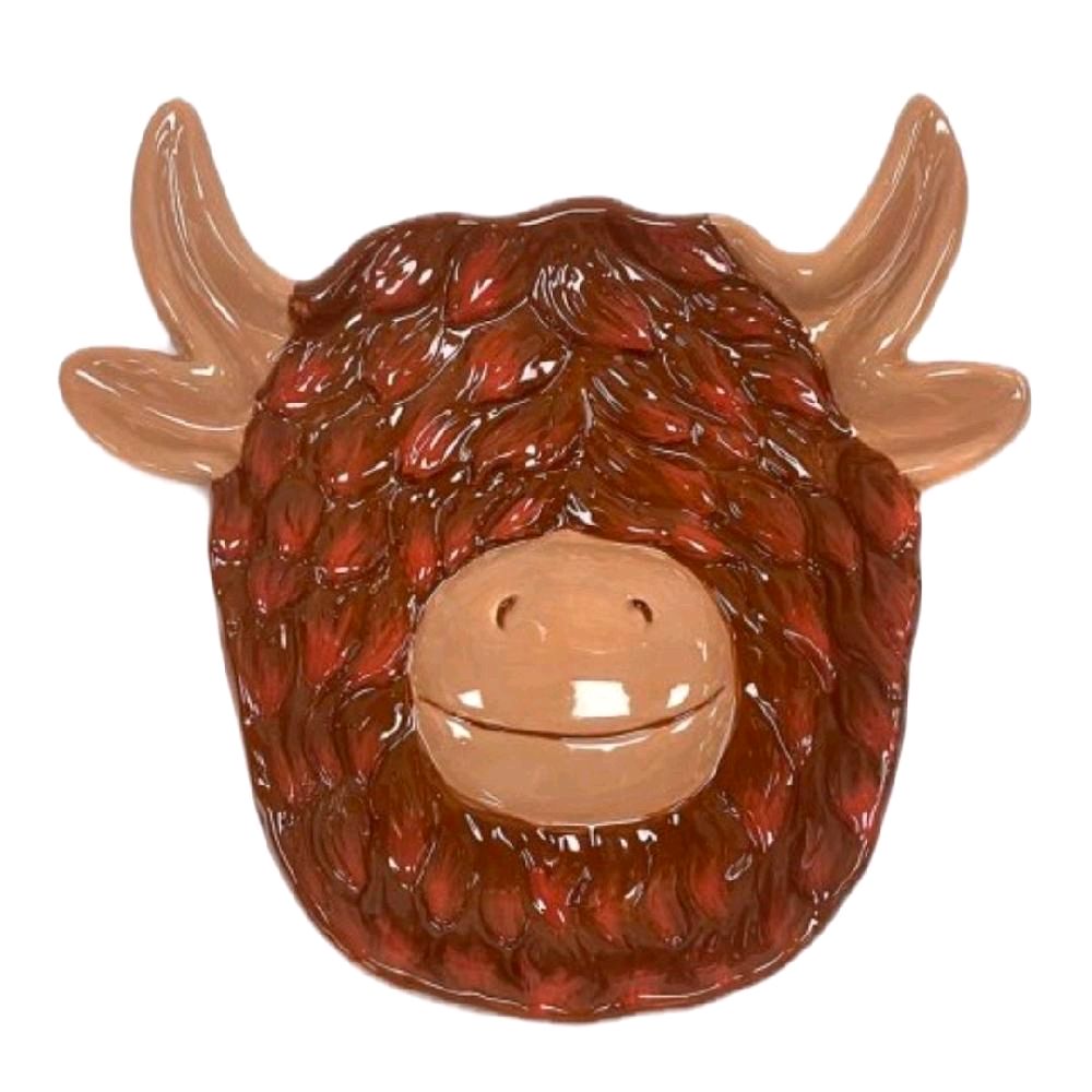 Highland Cow Spoon Rest, 17cm - Cutlery and Tableware Stylish