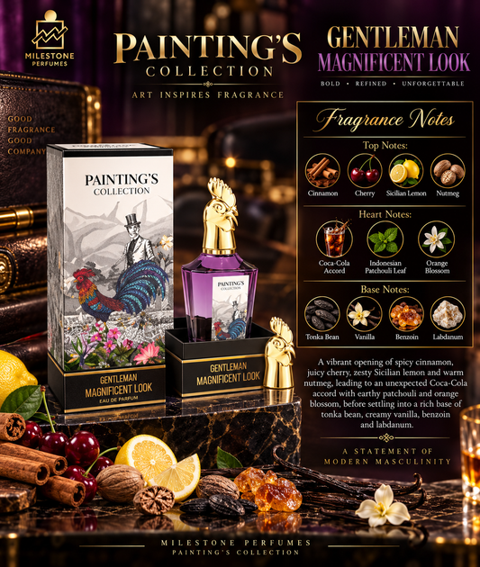 Milestone painting collection Gentleman Magnificent look eau de parfum 100ml