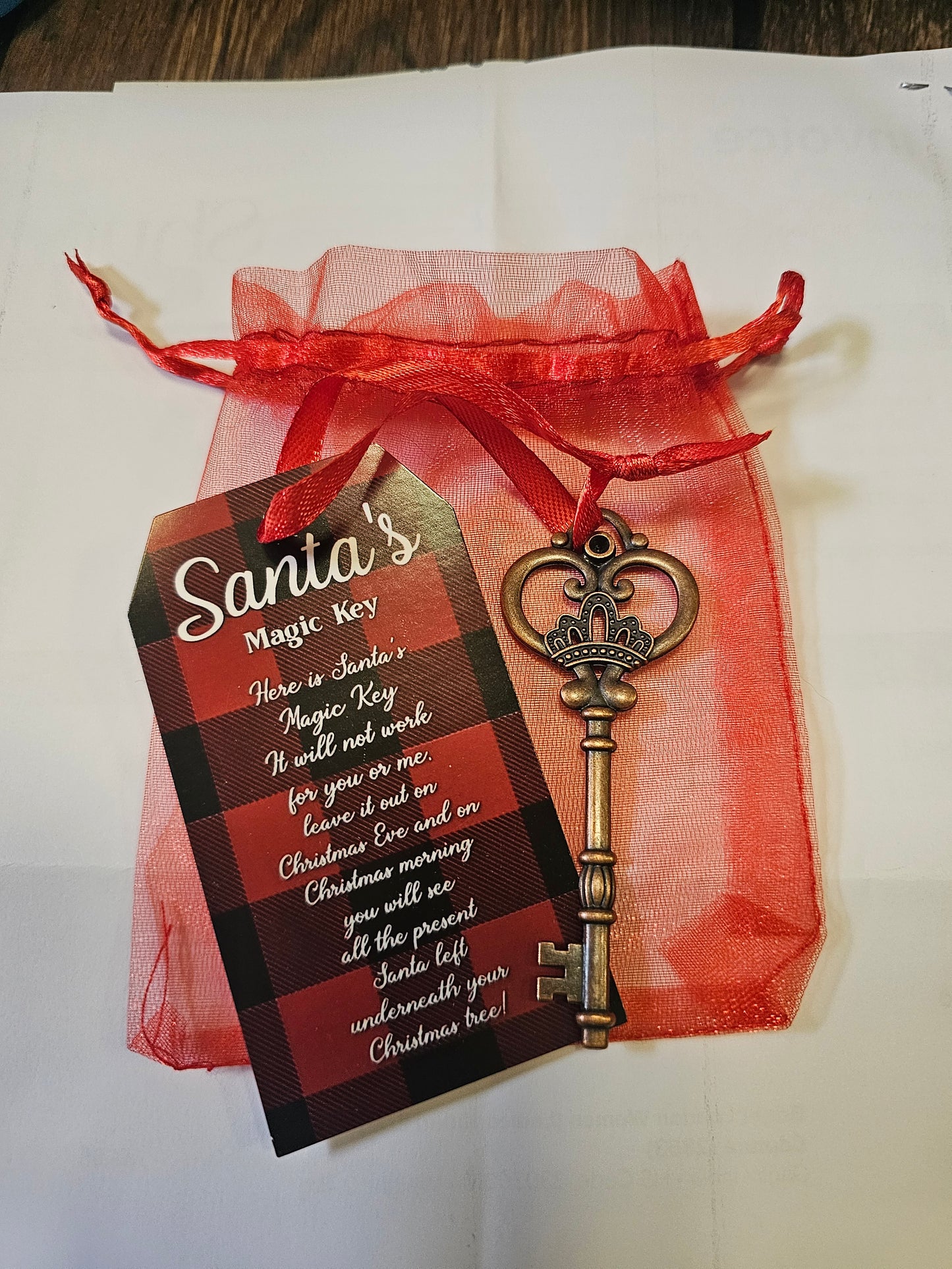 Santas Magic Key - Perfect for Christmas Eve Traditions