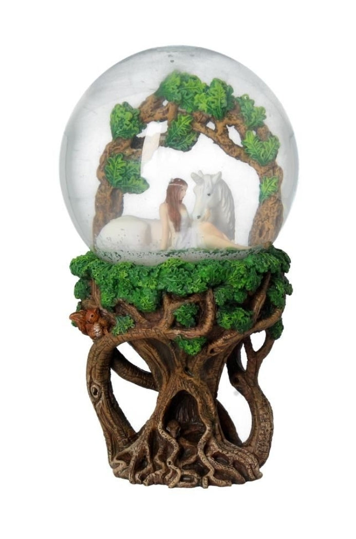 Pure Heart Snowglobe 18cm