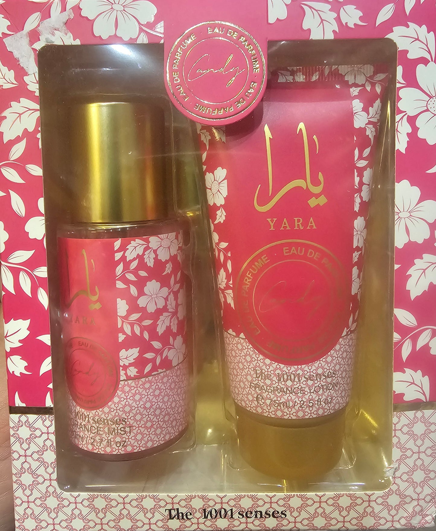 Yara Fragranced Mist and Lotion Gift Set