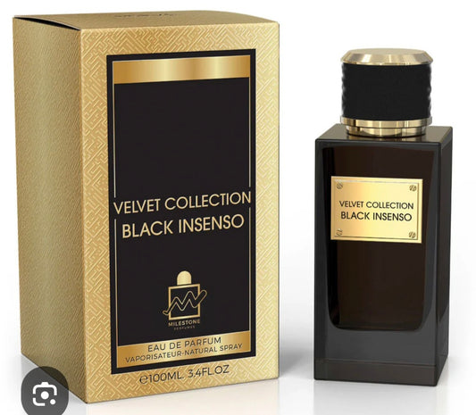 Milestone Velvet Collection Black Insenso Eau de Parfum 100ml