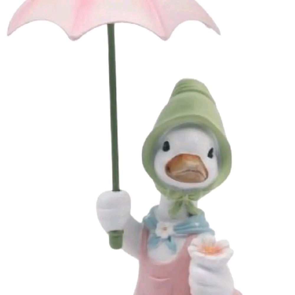 Rainy Day Duck Figurine