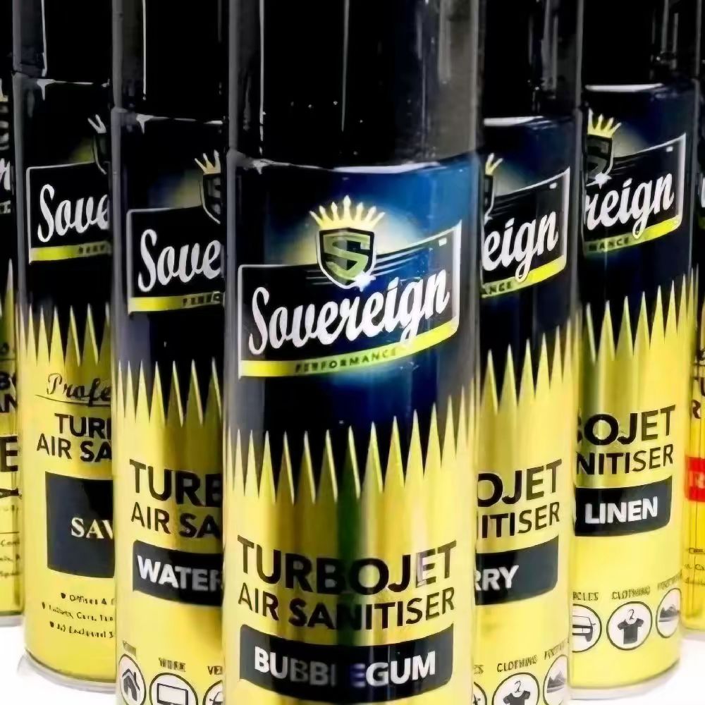 Sovereign Turbojet car Air Sanitizer - Various scents 500ml