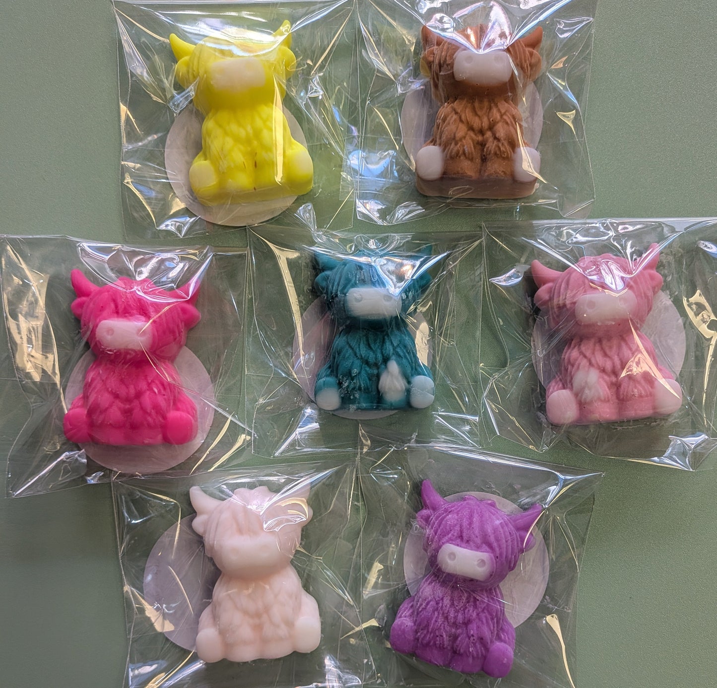 Chunky Highland Cow Wax Melts approx 20g