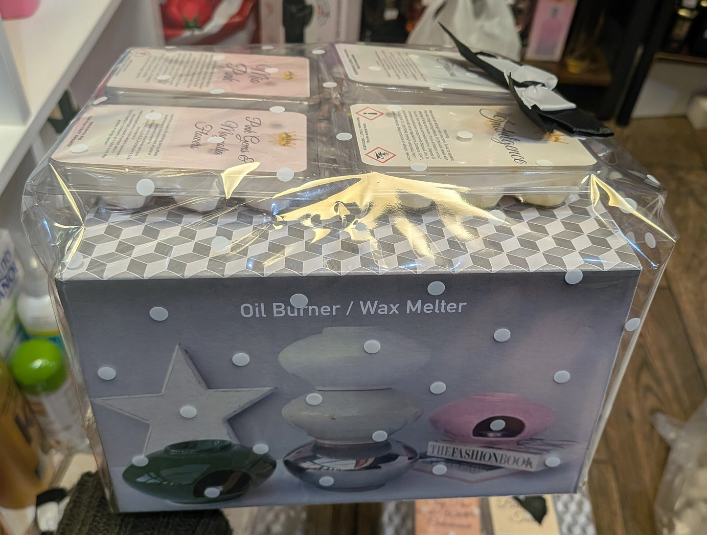 Chrome Stackable Wax Burner Gift