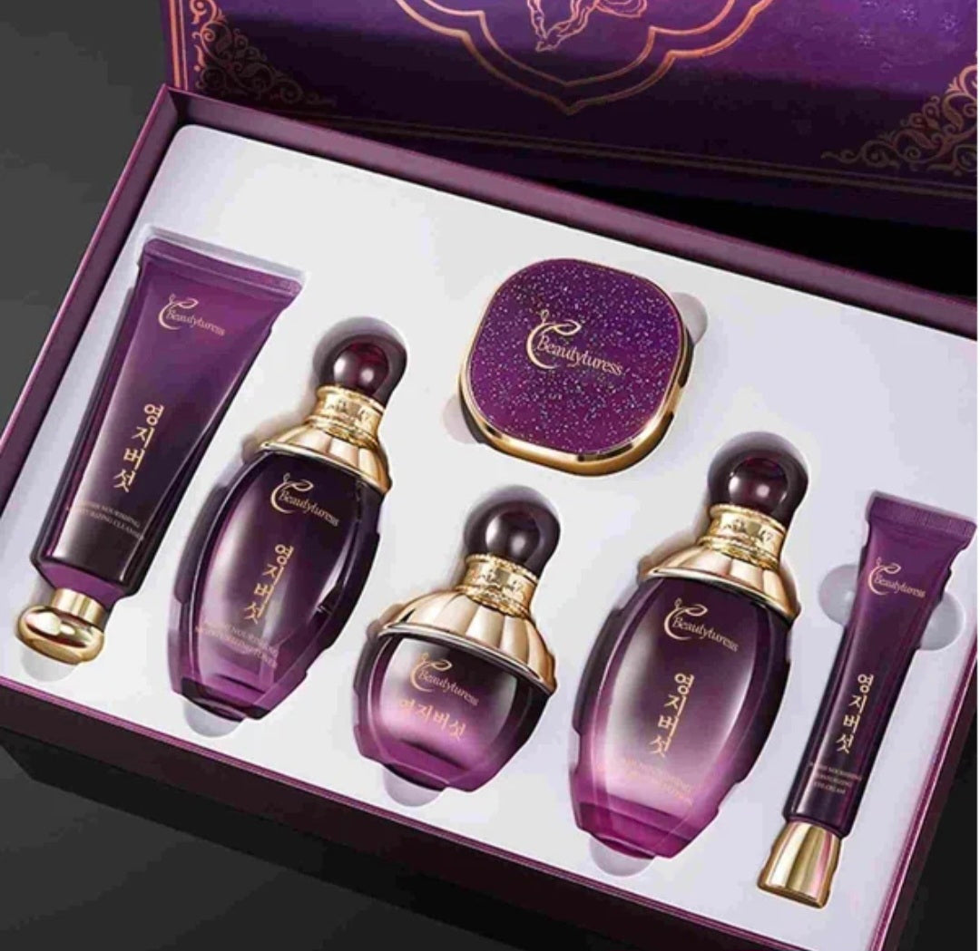 Beautyturess Reishi Essence korean Skincare Set (6-Piece)
