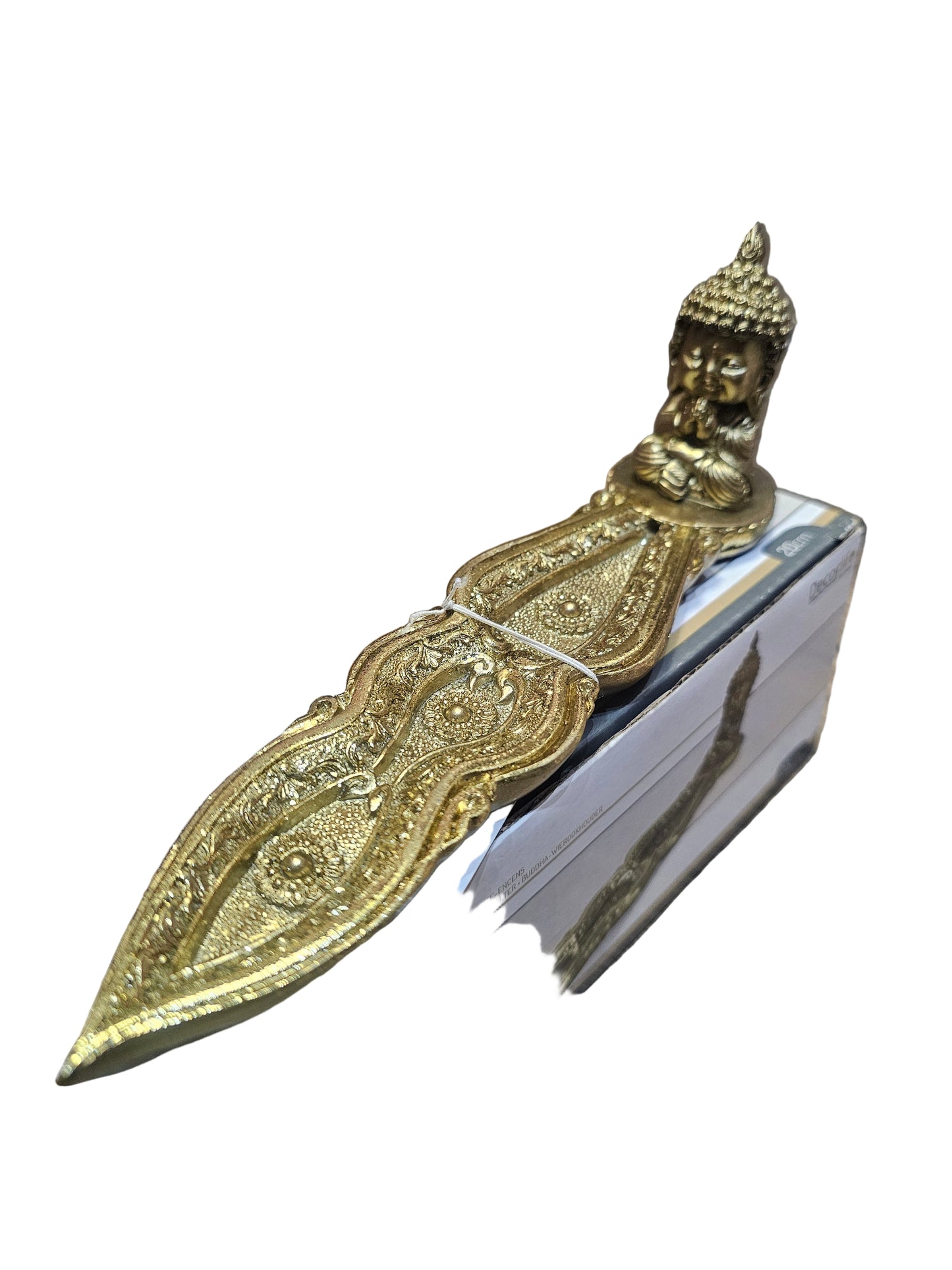 Gold Buddha Incense Holder