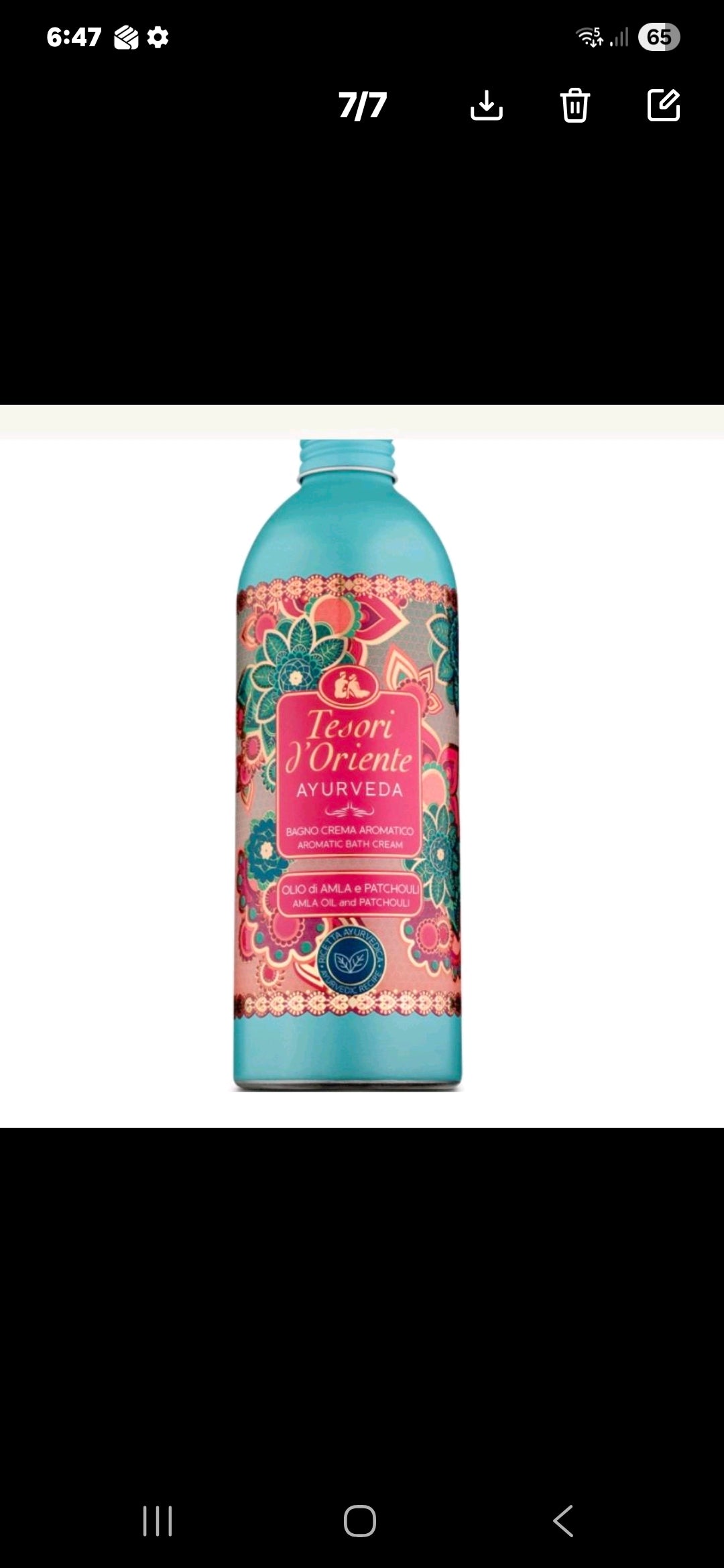 Tesori d'Oriente Bath Cream 500ml - Body Care - Comfort Scented Aroma