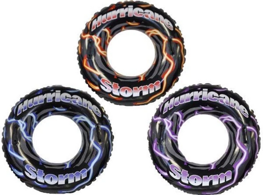 36" Hurricane Turbo Swim Ring & Handles Beach Pool Swimming