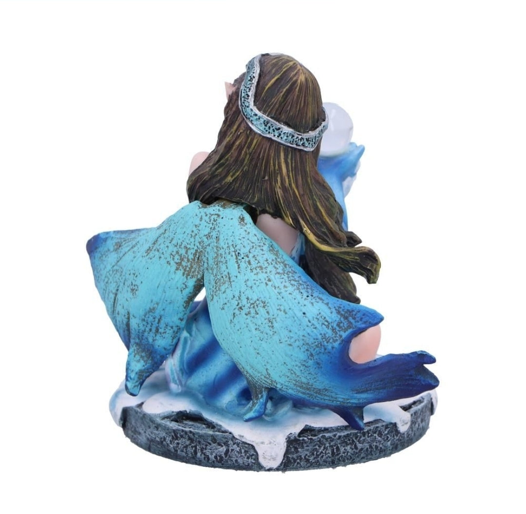 Azura Blue Crystal Fairy Figurine 8.3cm