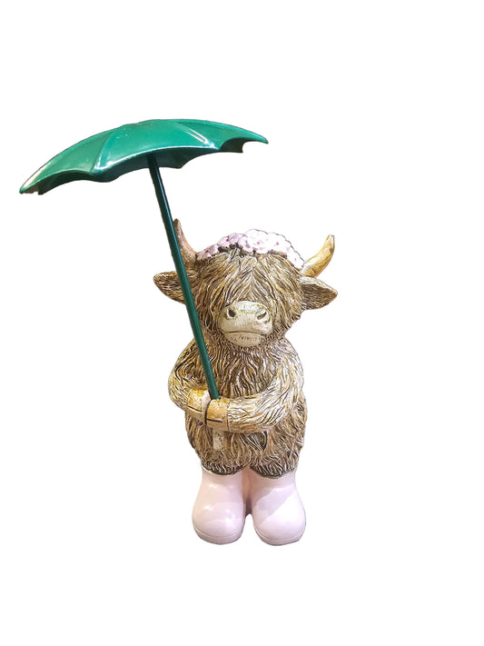 Happy Highland Cow Figurines various designs