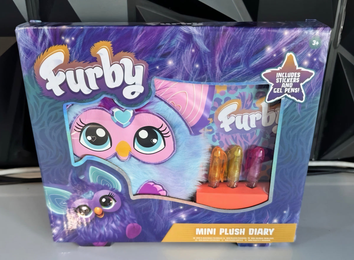 Furby mini plush diary