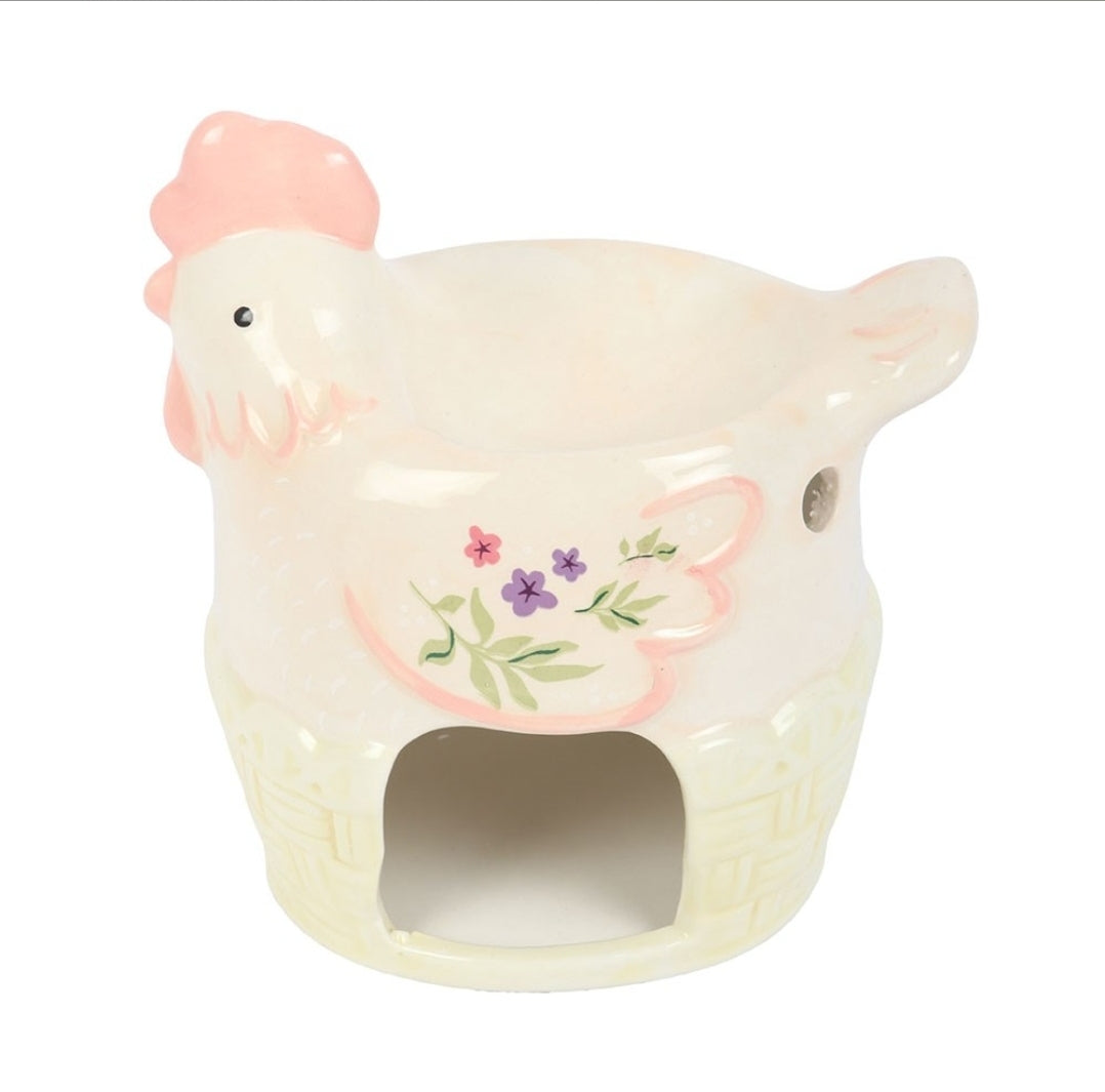 Hen Shaped Ceramic Oil/Wax Burner
