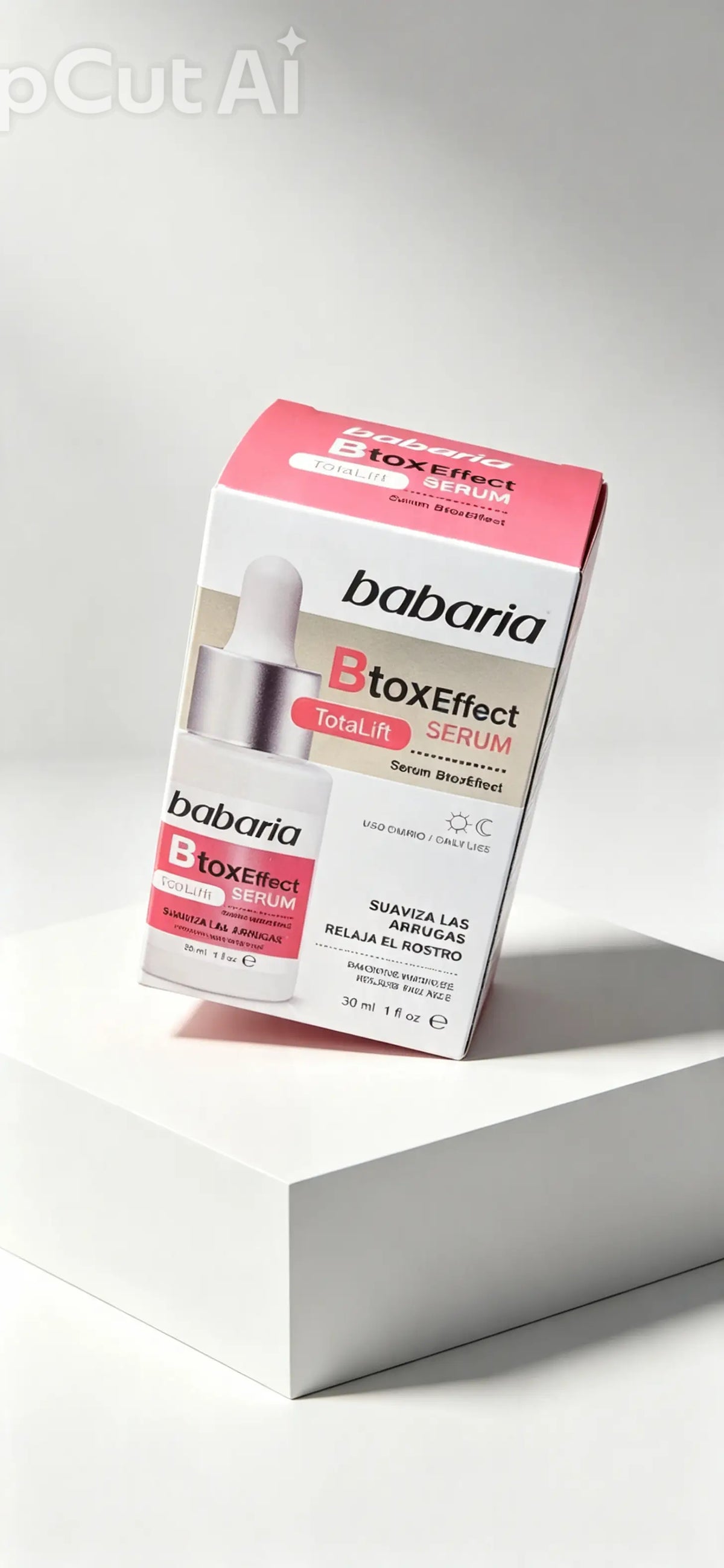 Babaria Total Lift Botox Effect Serum for Skin Comfort - Skincare Moisturize Hydrate Moisturizing