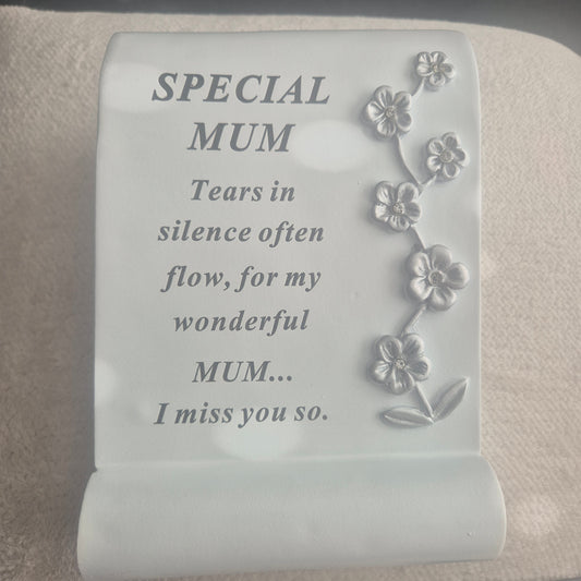Special mum memorial