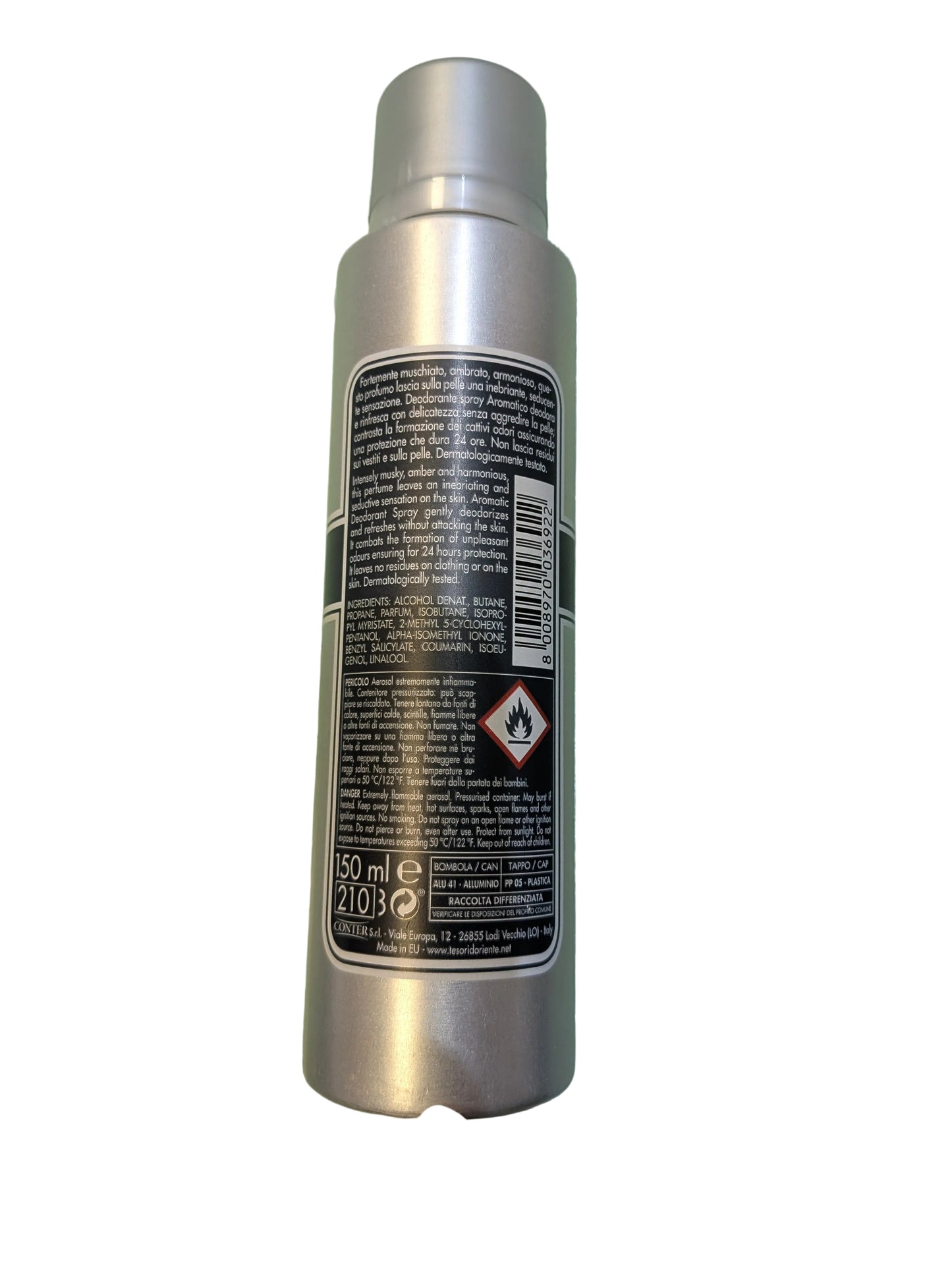 Tesori d'Oriente White Musk Aromatic Deodorant Spray