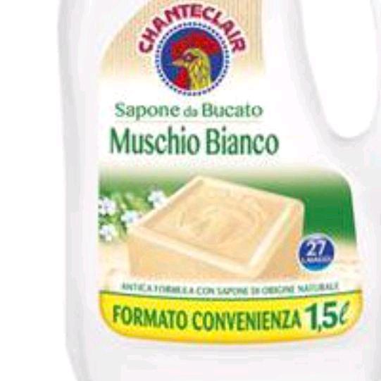 Chanteclair White Musk Laundry Soap 1.5 l - Fresh Scented Cleaning Product for Your Laundry Needs
