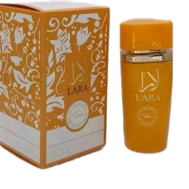 Lara Tous Eau de Parfum 100ml - Orange Coloured Perfume Bottle