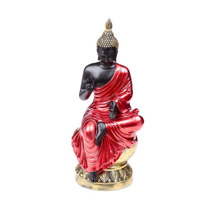 Red, Black & Gold Thai Buddha Enlightenment