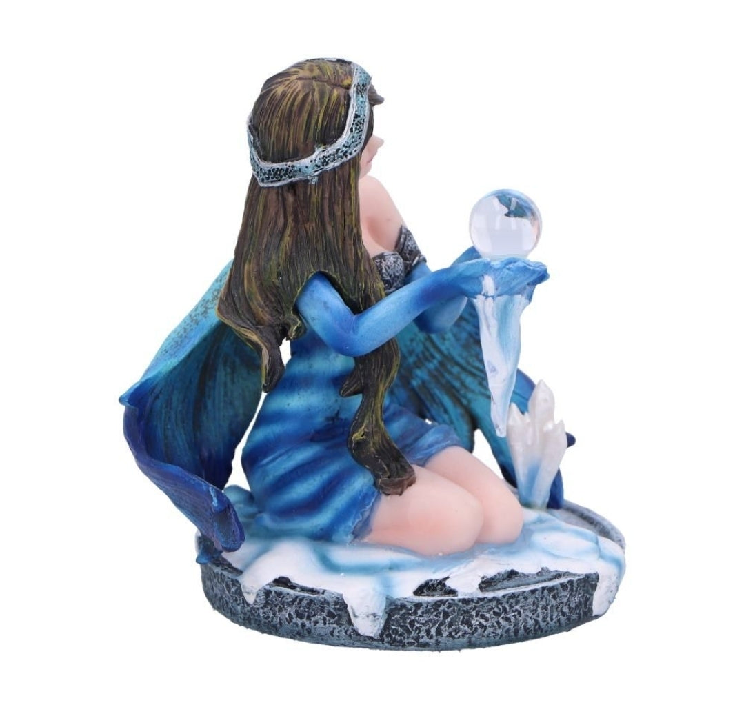 Azura Blue Crystal Fairy Figurine 8.3cm
