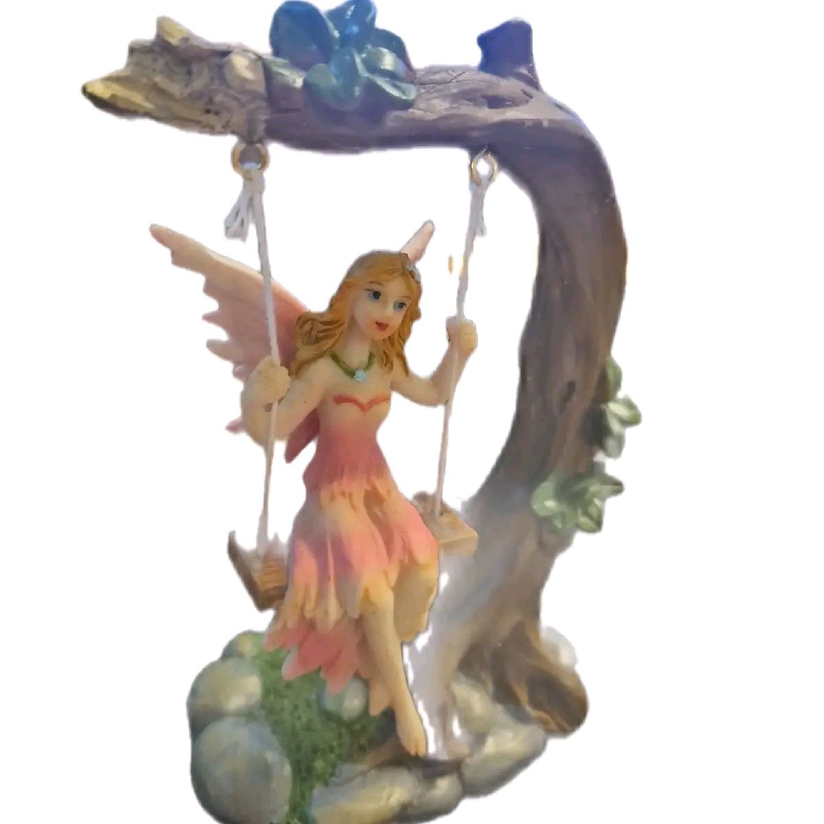 Flower Fairy Swing Figurine - Home Decor Ornament