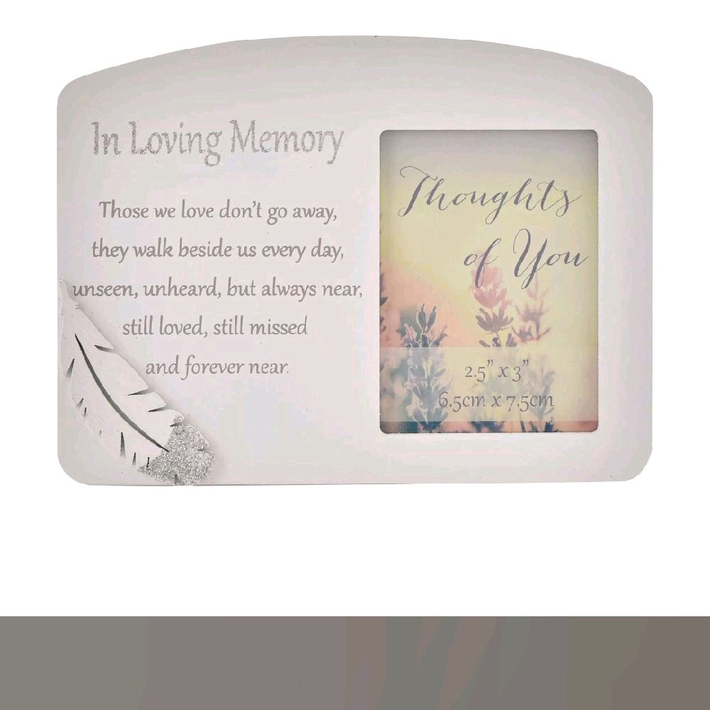Memorial Frame - Loving Memory for Photo Display - Decor