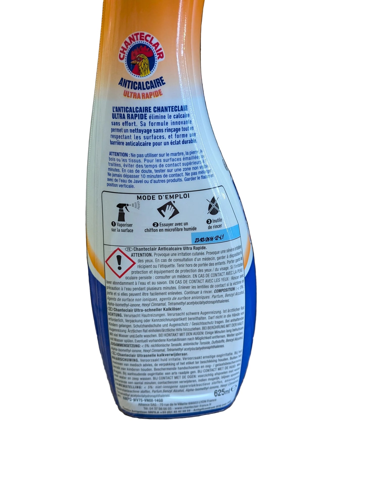 Extra Rapid Limescale Remover 625ml