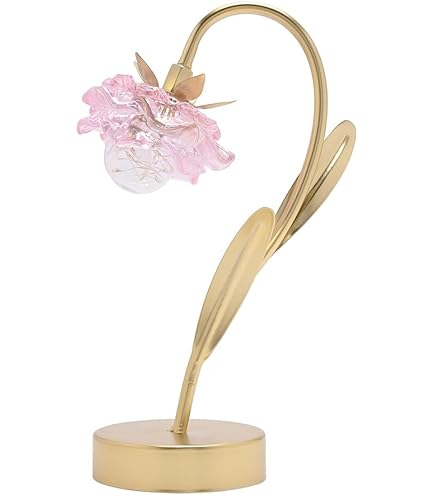 Hestia Pink Flower Single Stem Lamp