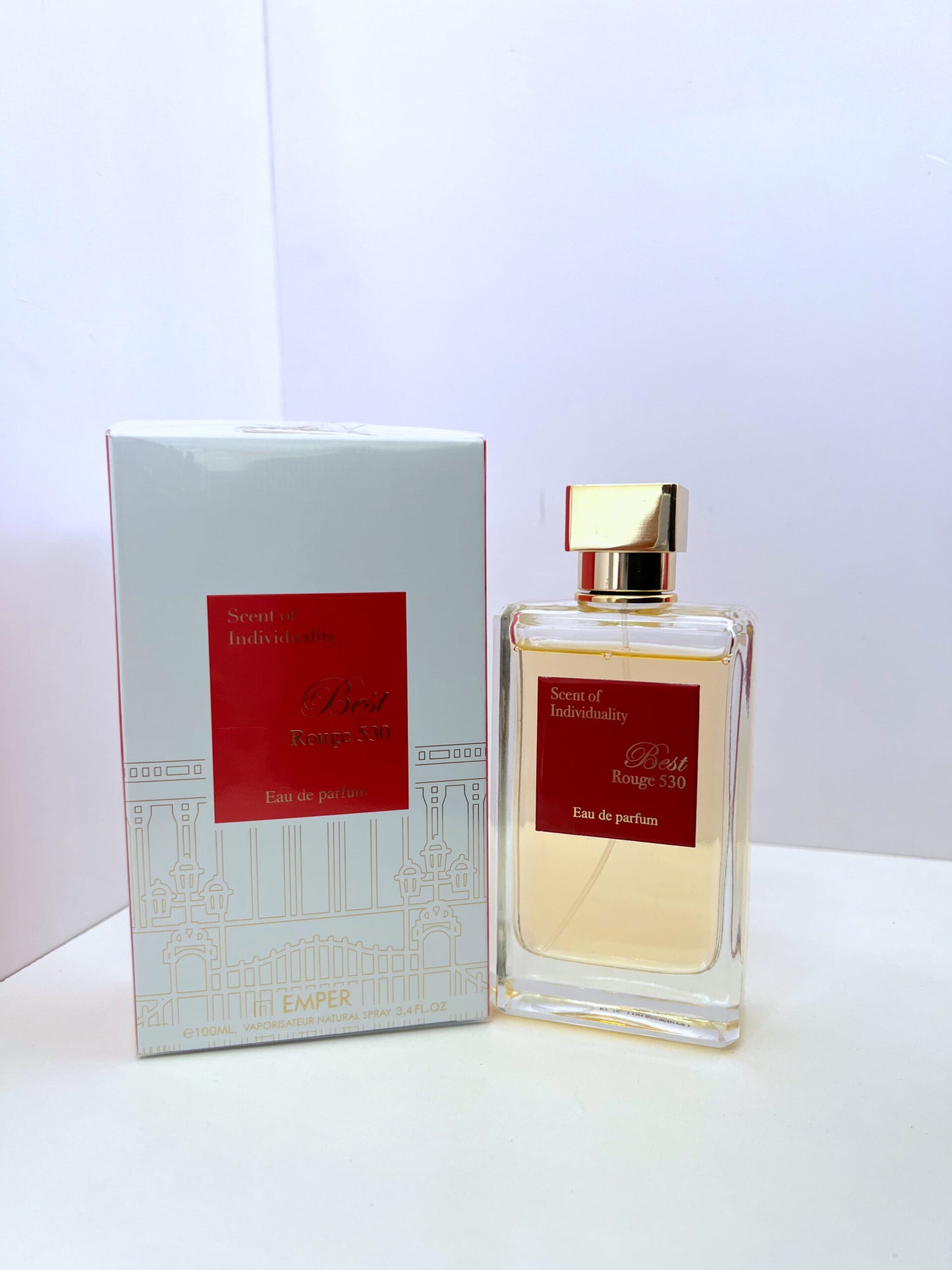 EMPER Best Rouge 530 Eau de Parfum (EDP) 100ml spray bottle