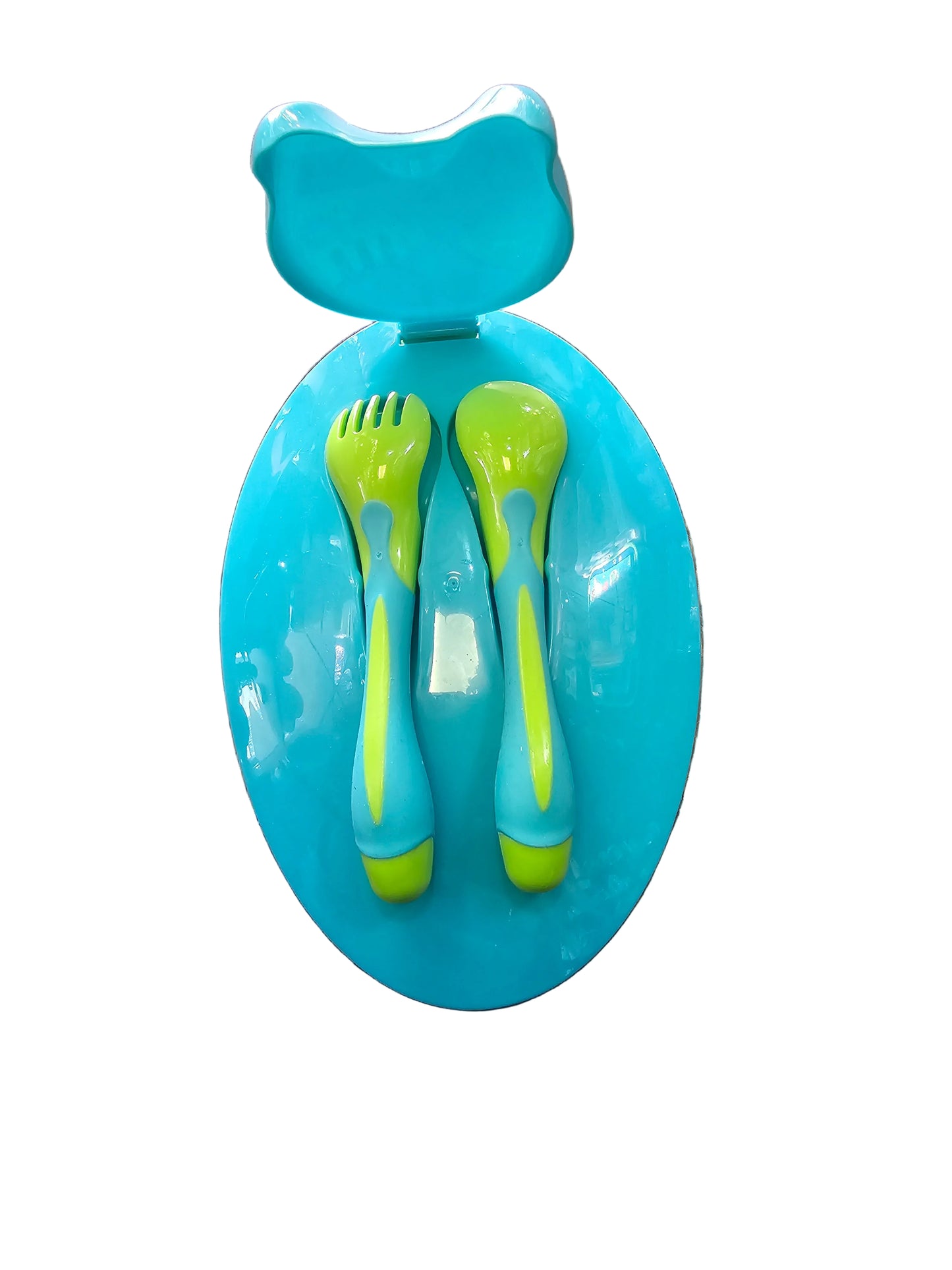Nuby feeding bowls and cutlery