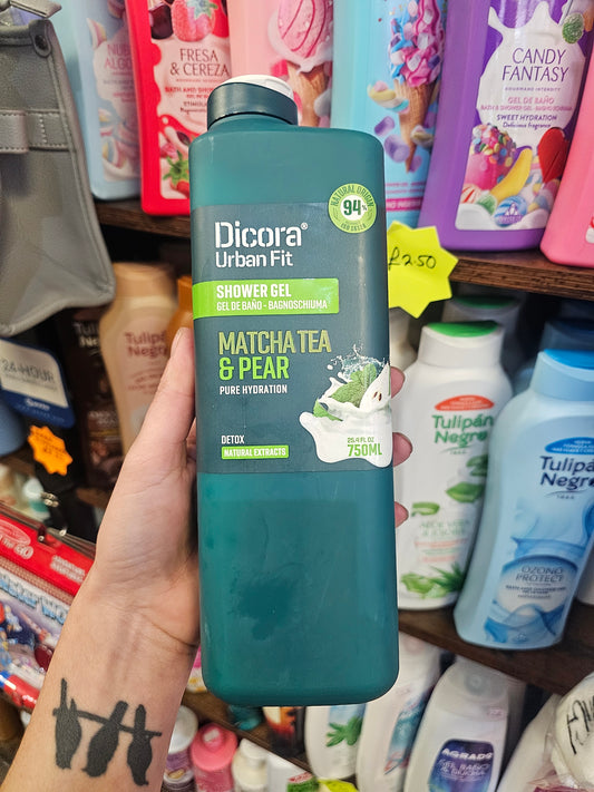 Dicora Shower Gels 750mls