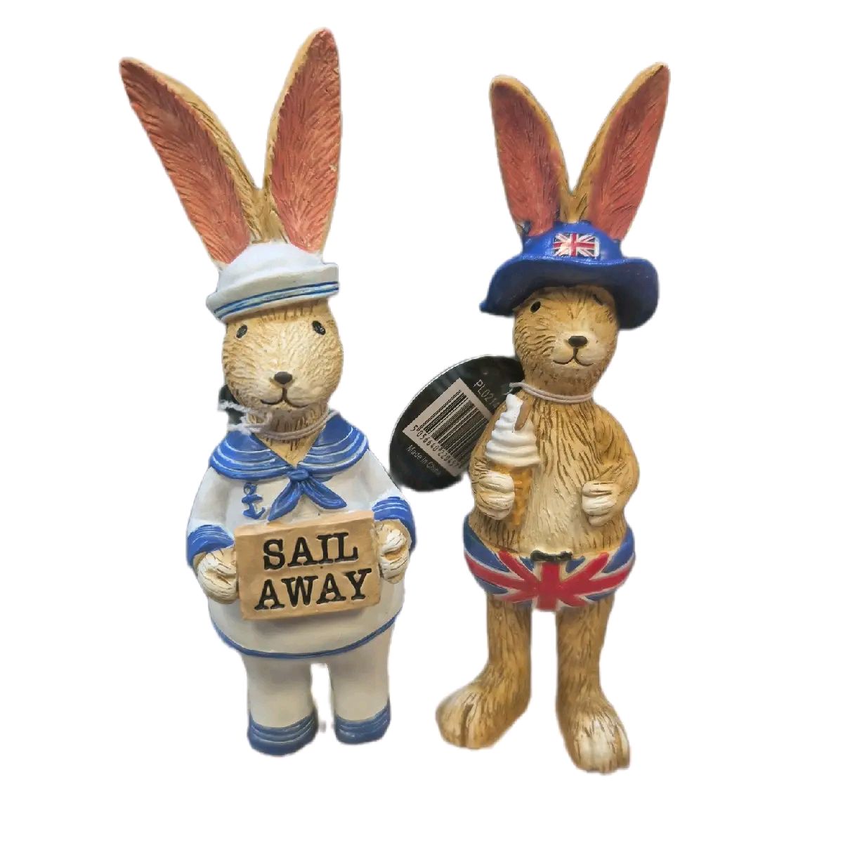 standing hare figure