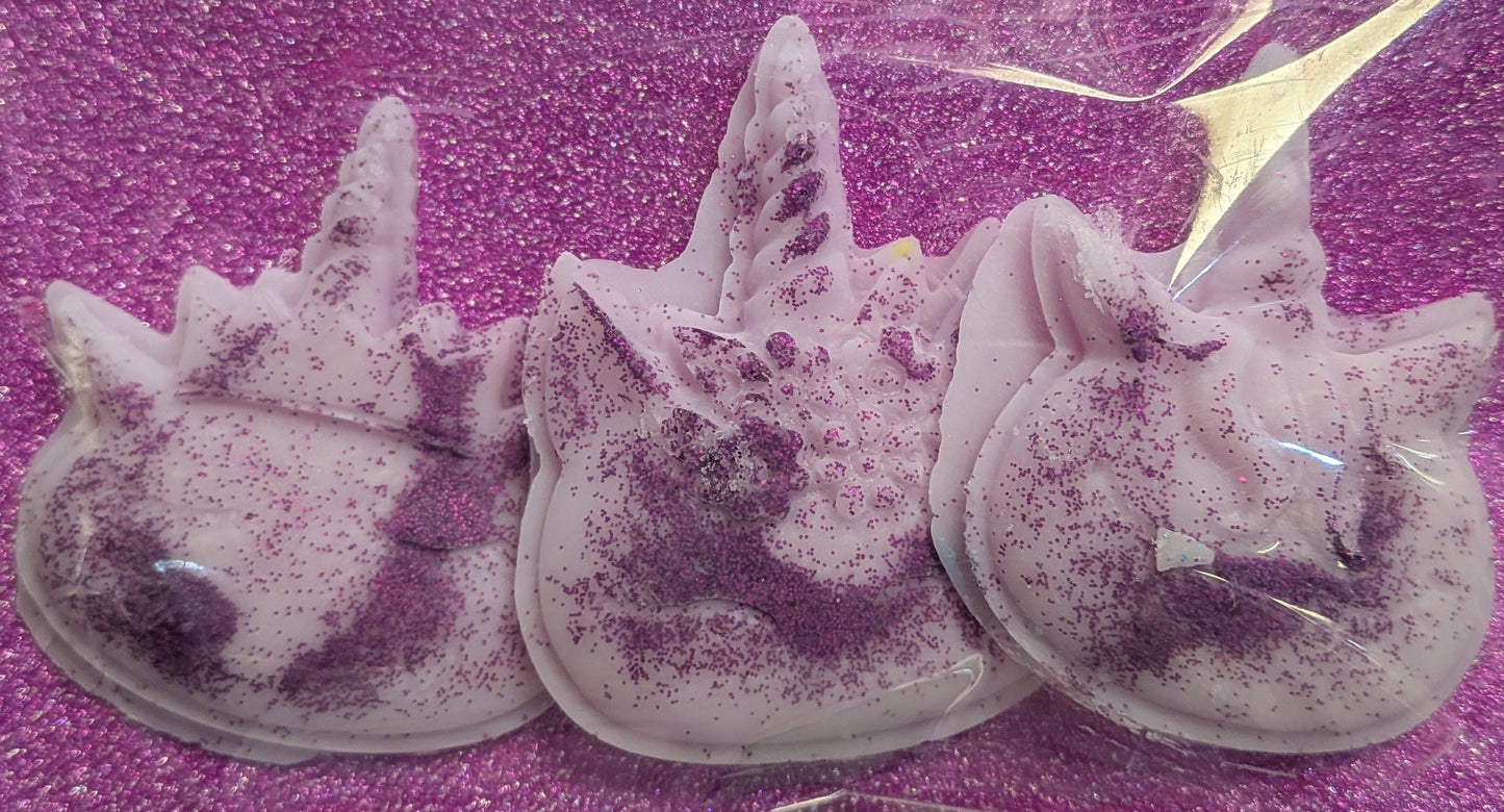 Pack of 3 Unicorn Wax Melts