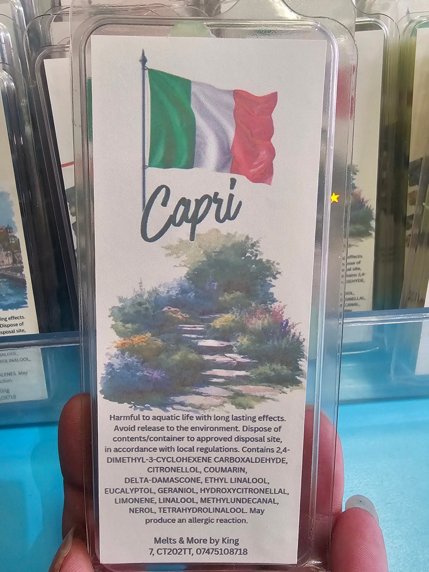 Italian Inspired Wax Melt 50g Bars